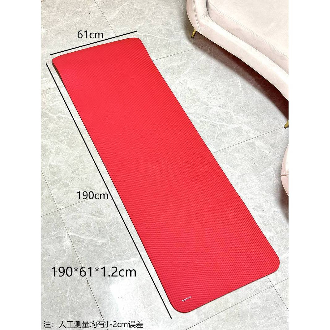 K250158  190*61*1.2cm 缓冲性优异 家用加厚瑜伽垫