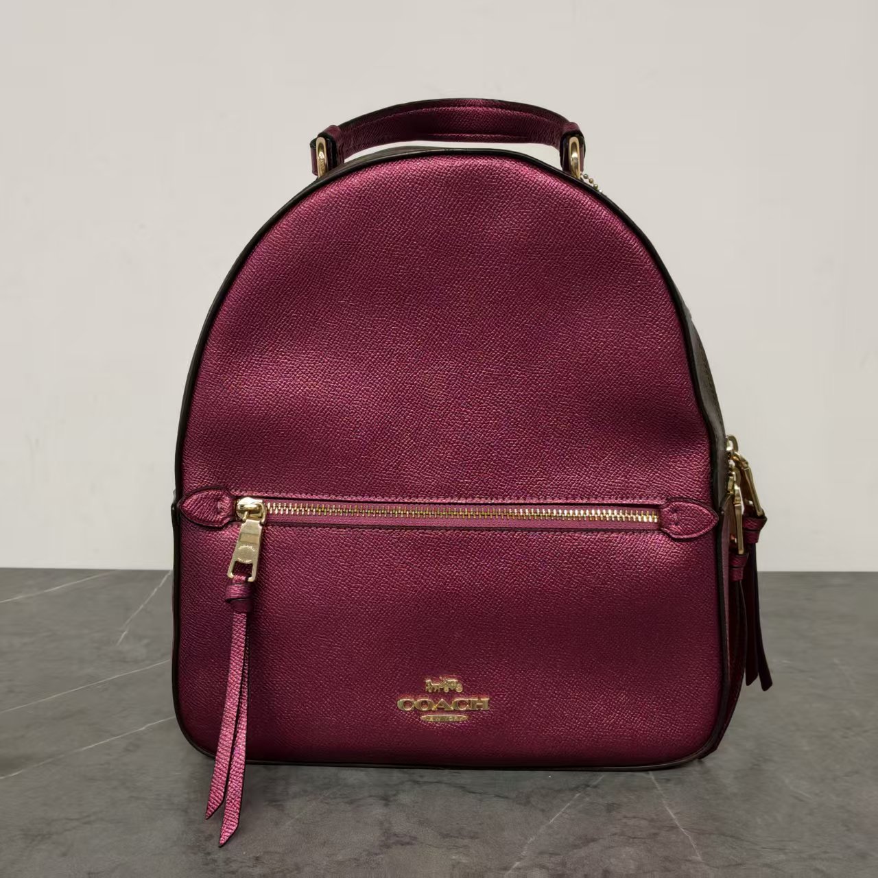 95新 COACH/蔻驰 a1411双肩包25*9*31