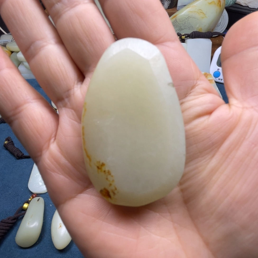 挂件未镶嵌定制和田玉3*