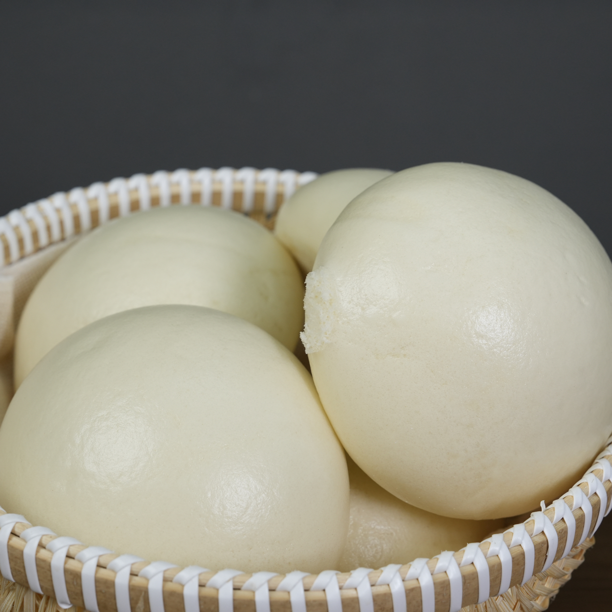 益膳福老面纯碱馒头手工馒头白面馒头