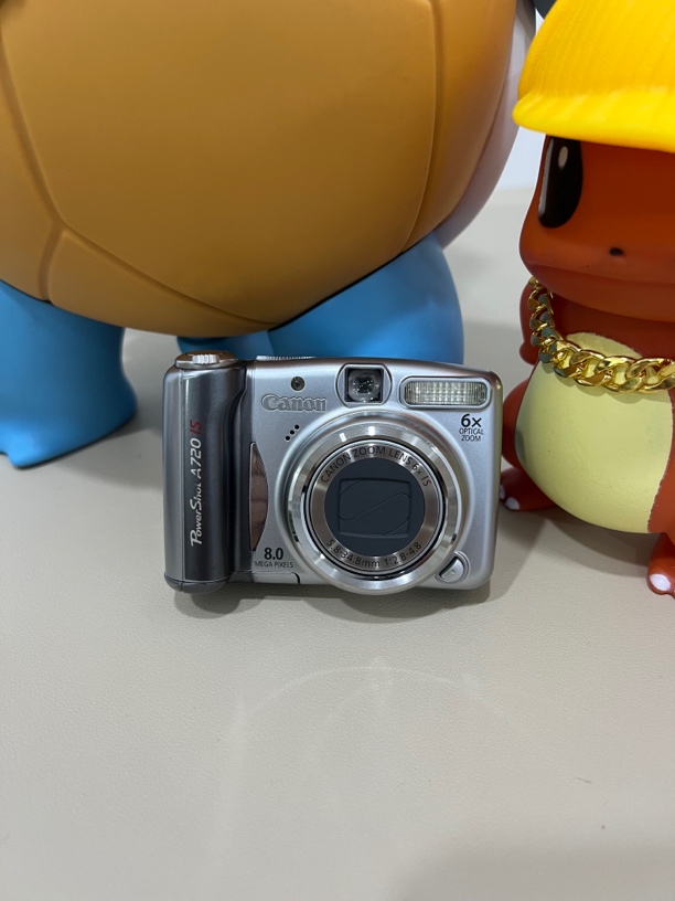 9新 Canon/佳能 A720is 800万像素6倍变焦复古面包机