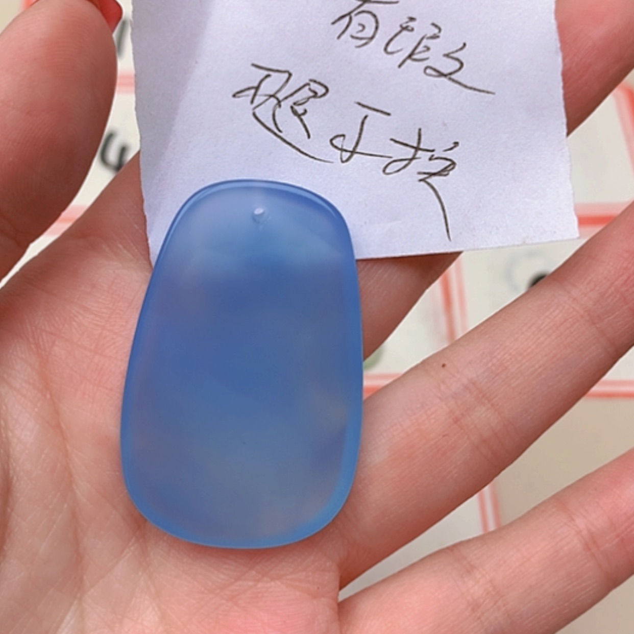 【闪购商品】未镶嵌玛瑙/玉髓珠宝半成品钧*