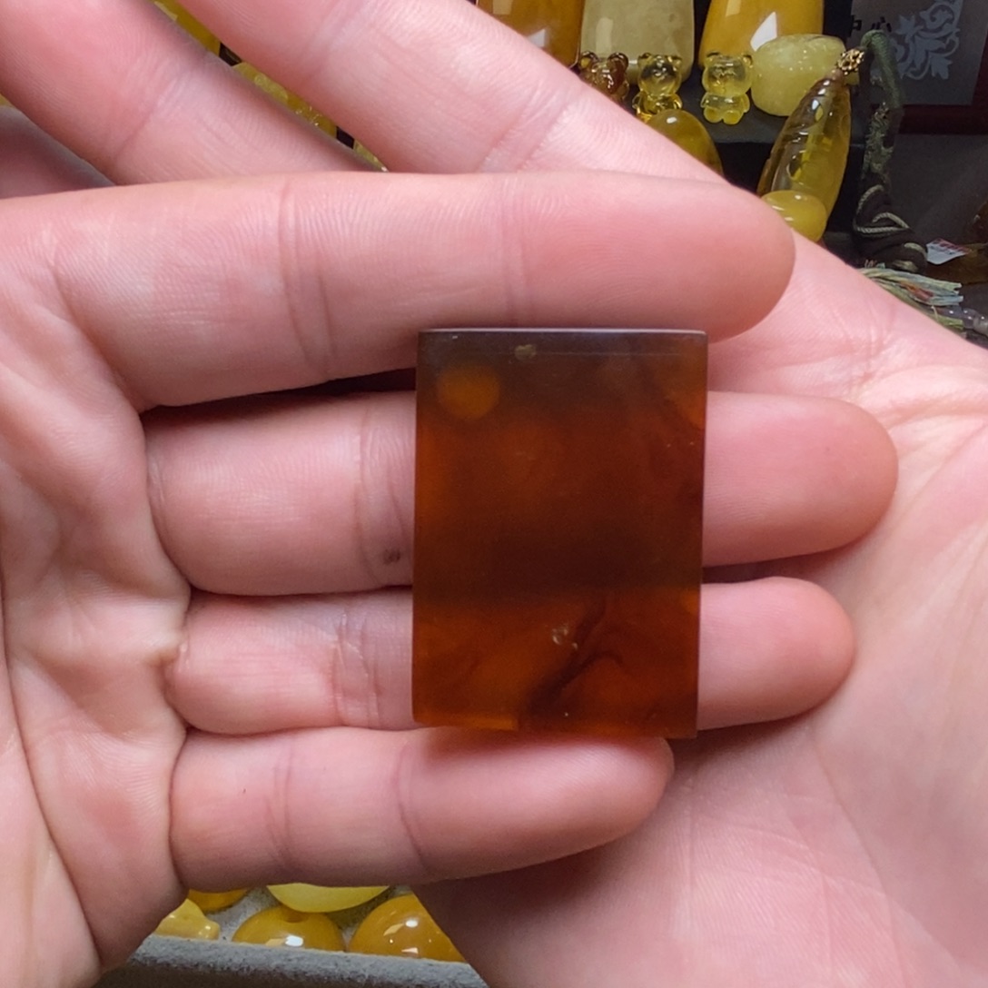 琥珀未镶嵌裸石蜜蜡