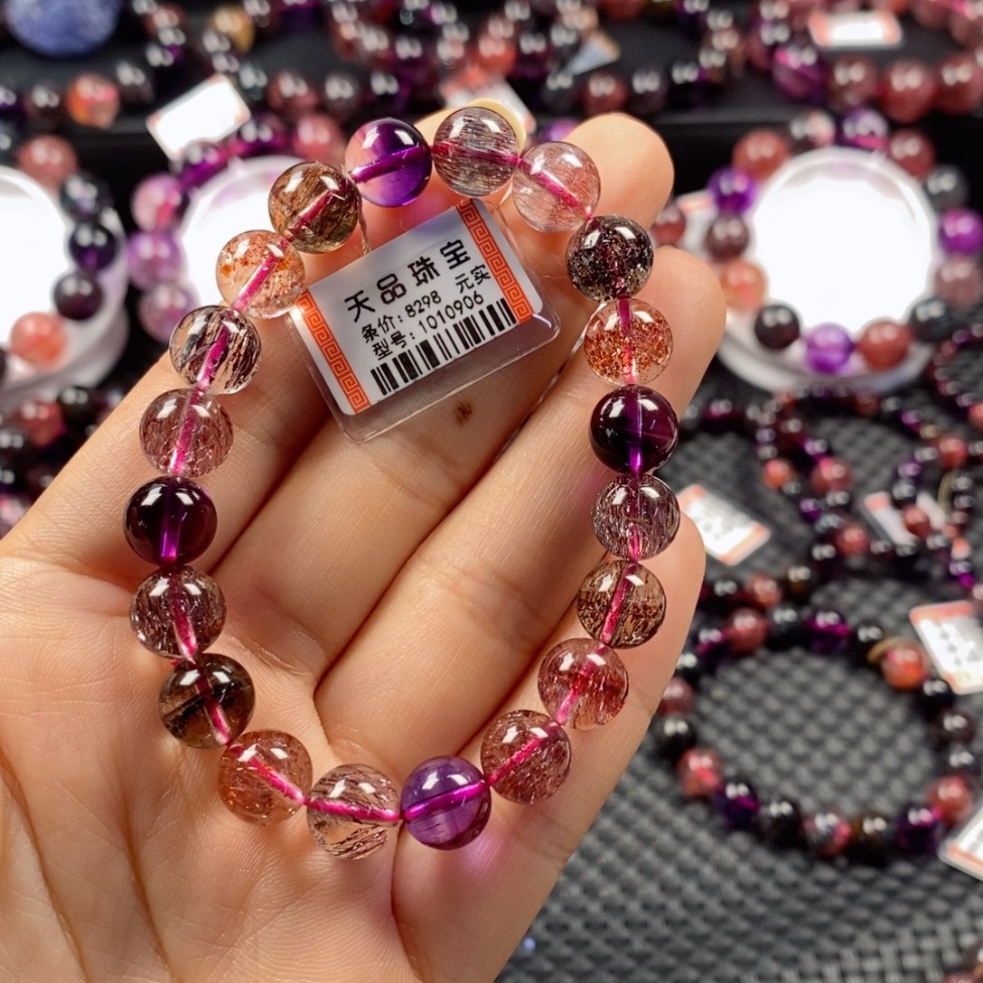 水晶手链：1010906未镶嵌亮**✨