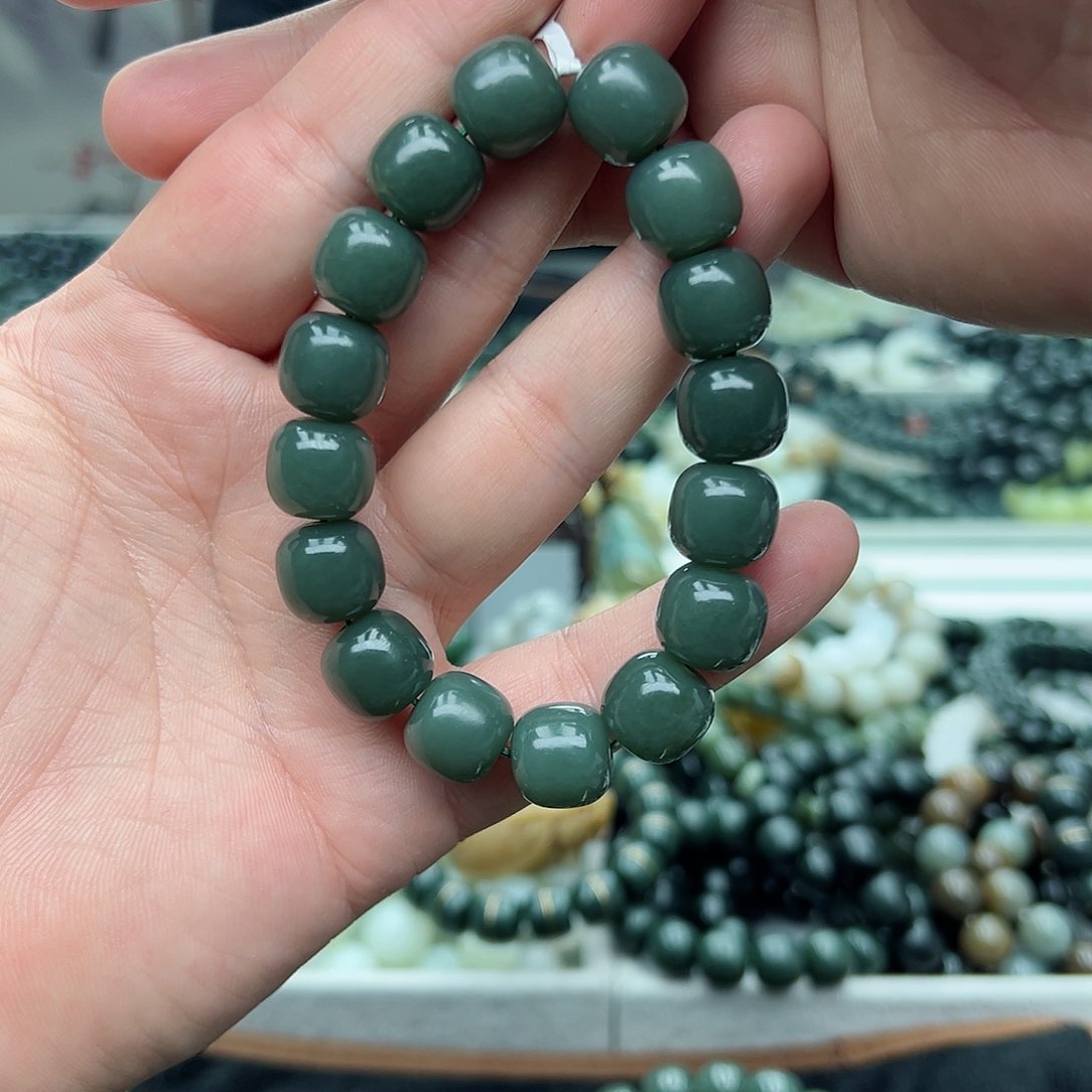 和田玉手链未镶嵌