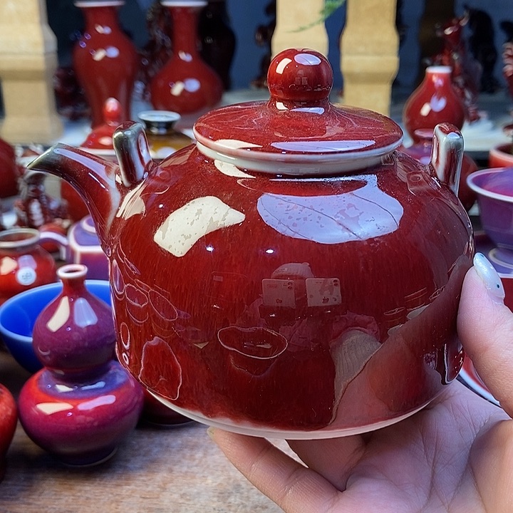 陶瓷景德镇名陶坊原矿郎红