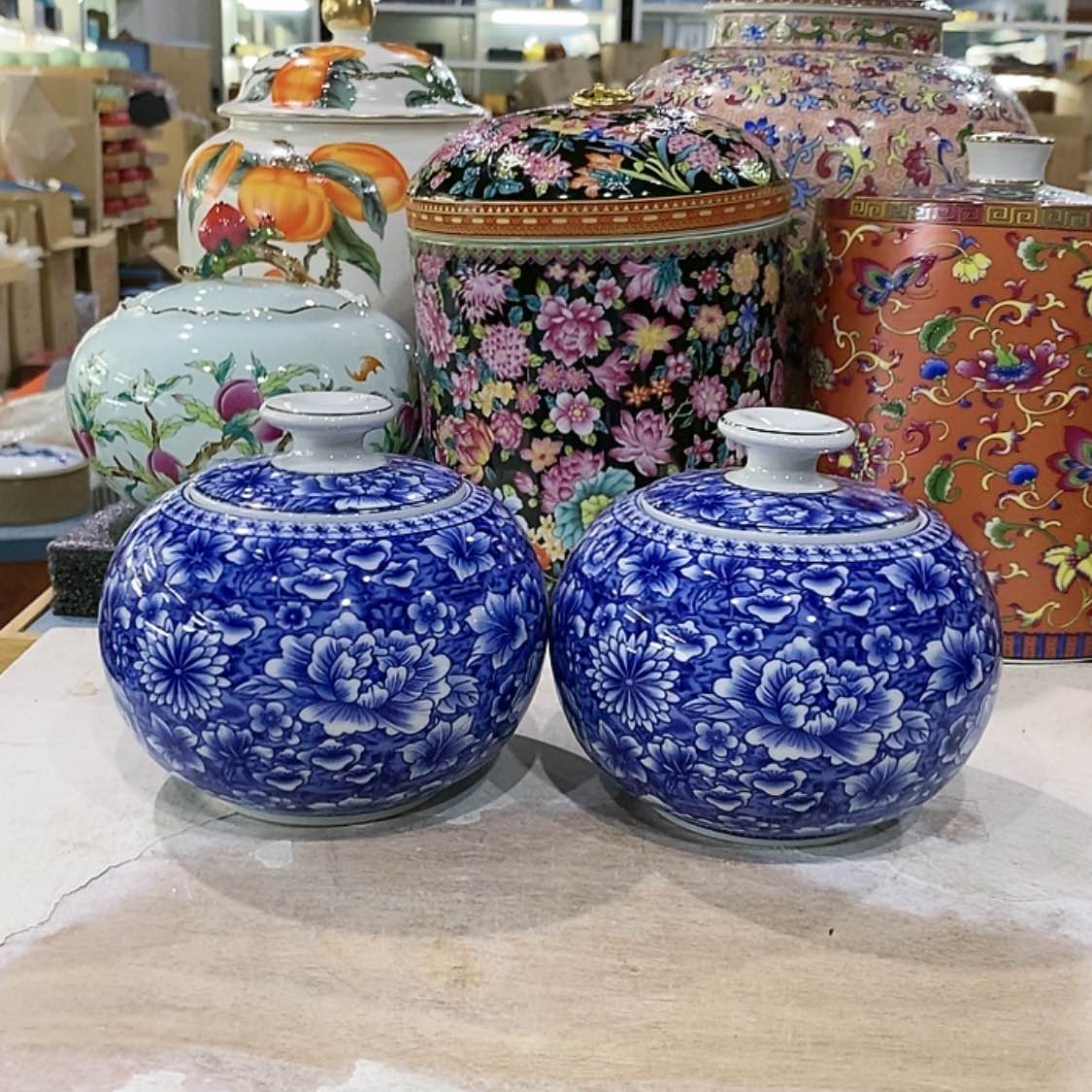 【闪购商品】罐茶叶罐陶瓷茶叶罐
