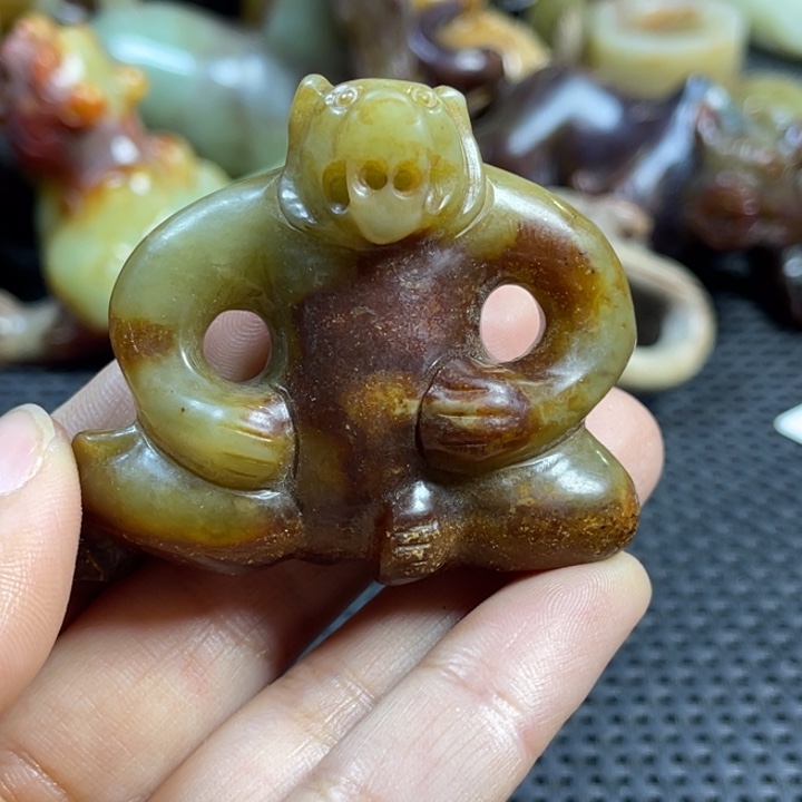 和田玉挂件未镶嵌