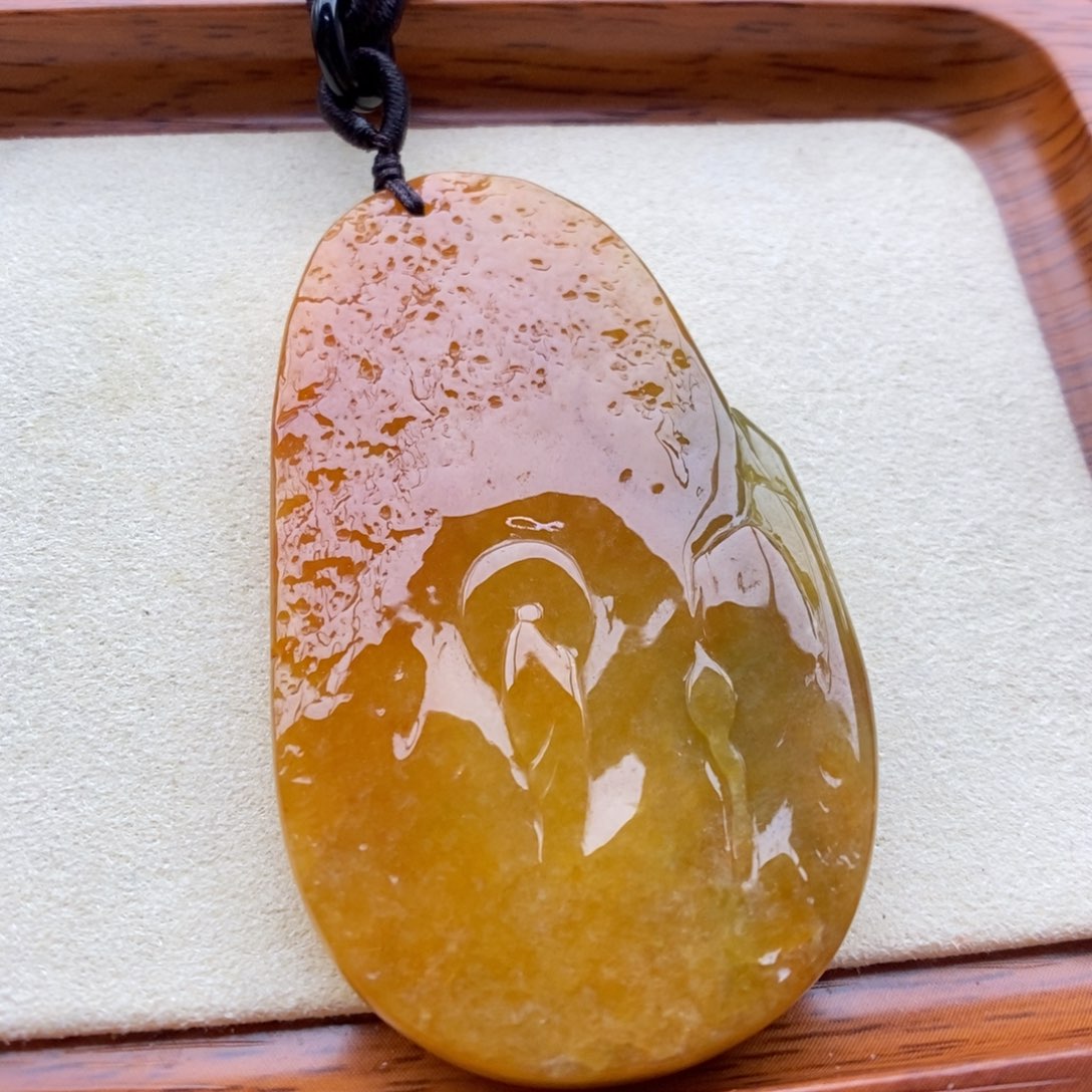 翡翠未镶嵌颈饰吊坠6