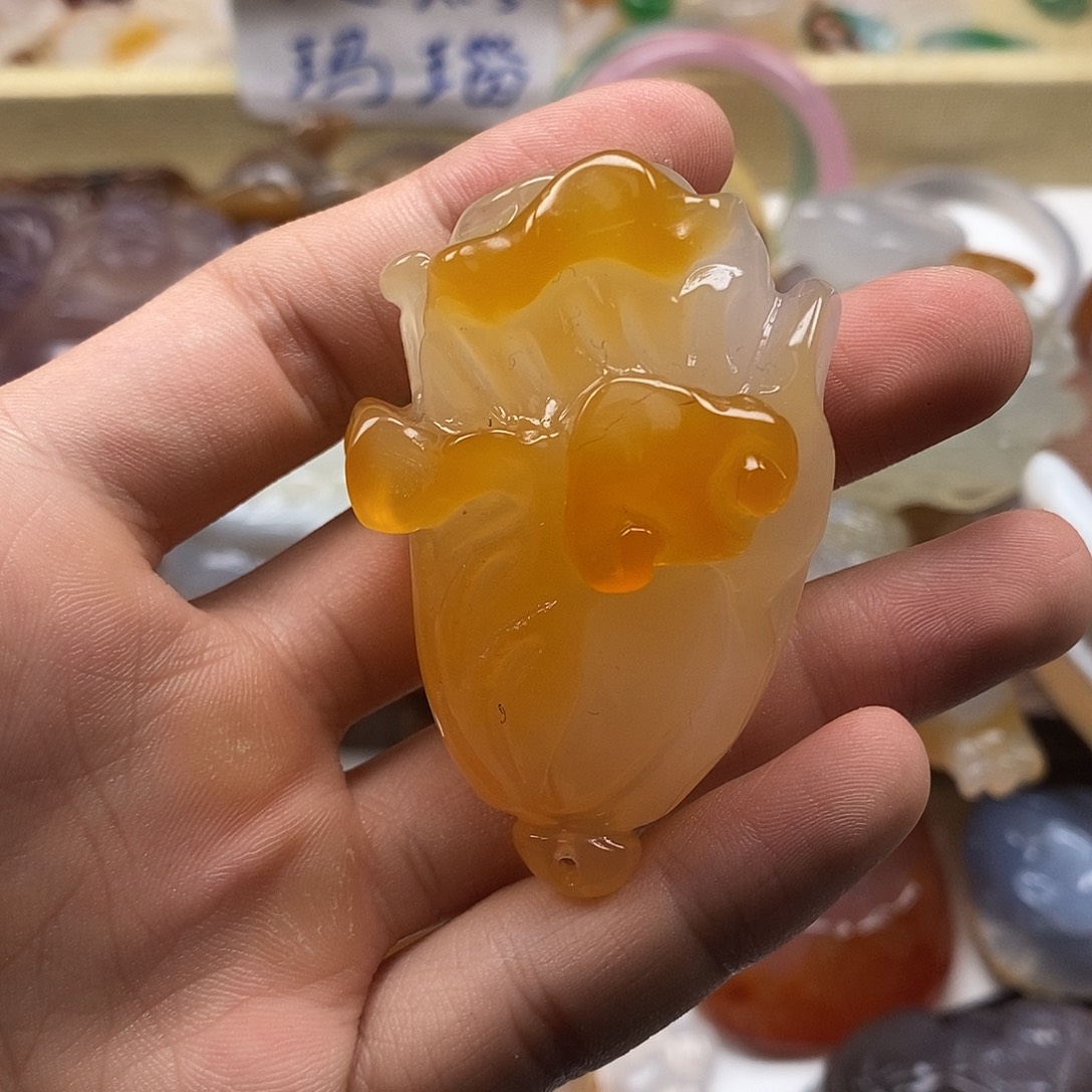 玛瑙/玉髓未镶嵌颈饰