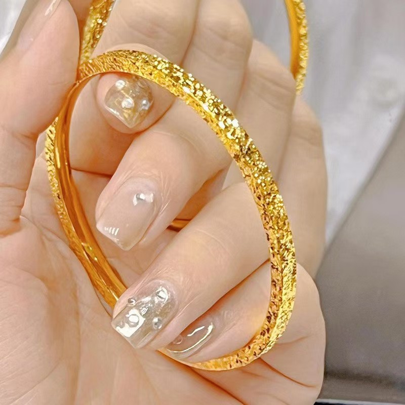 合金手镯 【精工版  碎碎冰手镯（卡4）】气质轻奢时尚