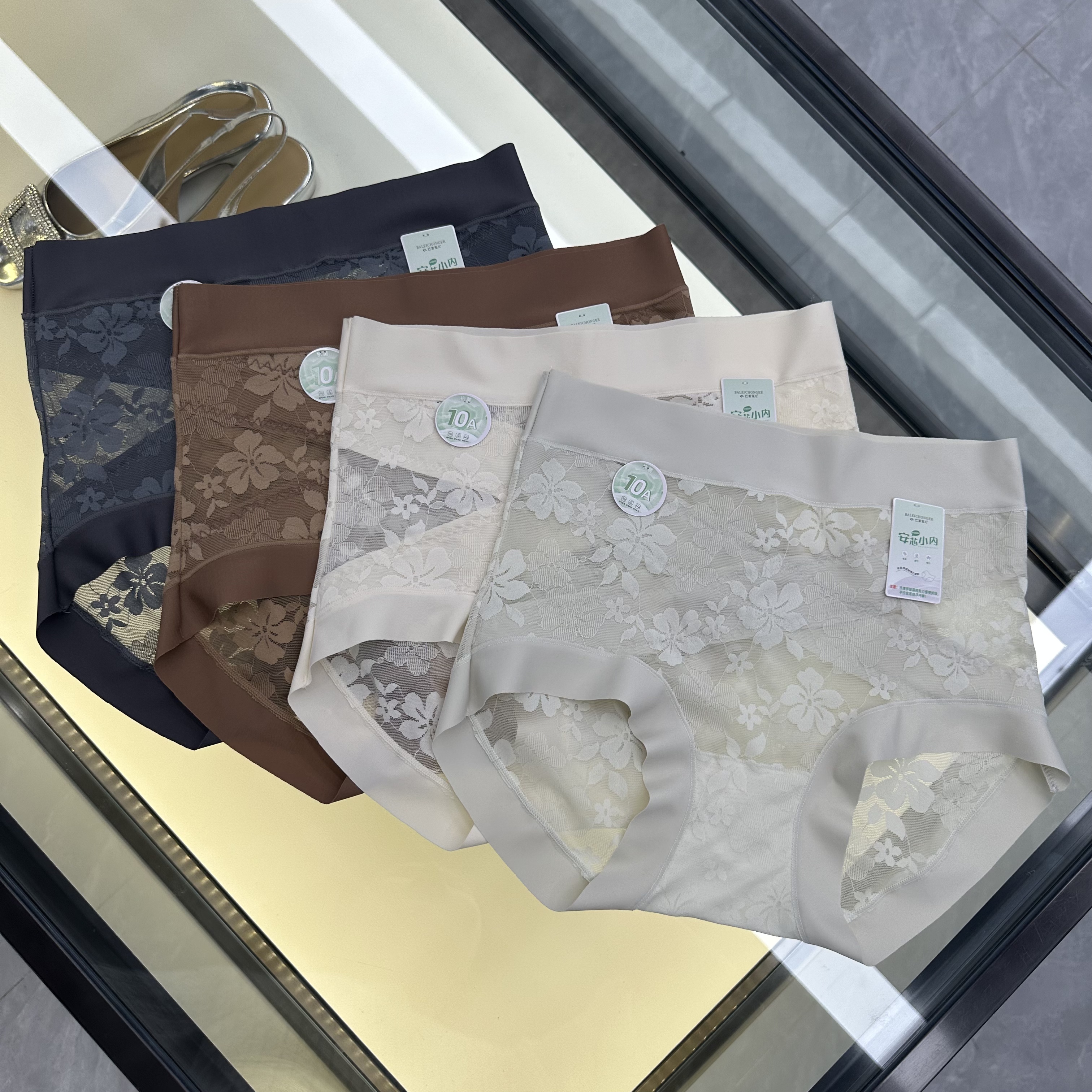 BL6140（85-150）-新款女士塑形收腹内裤高弹三角裤短裤