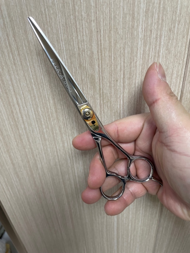 日本剪刀皮卡破6.5寸成色好钴合金钢锋利耐用