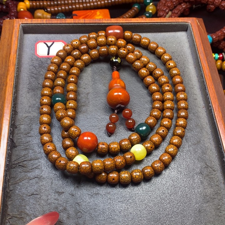 星月菩提吊坠菩提