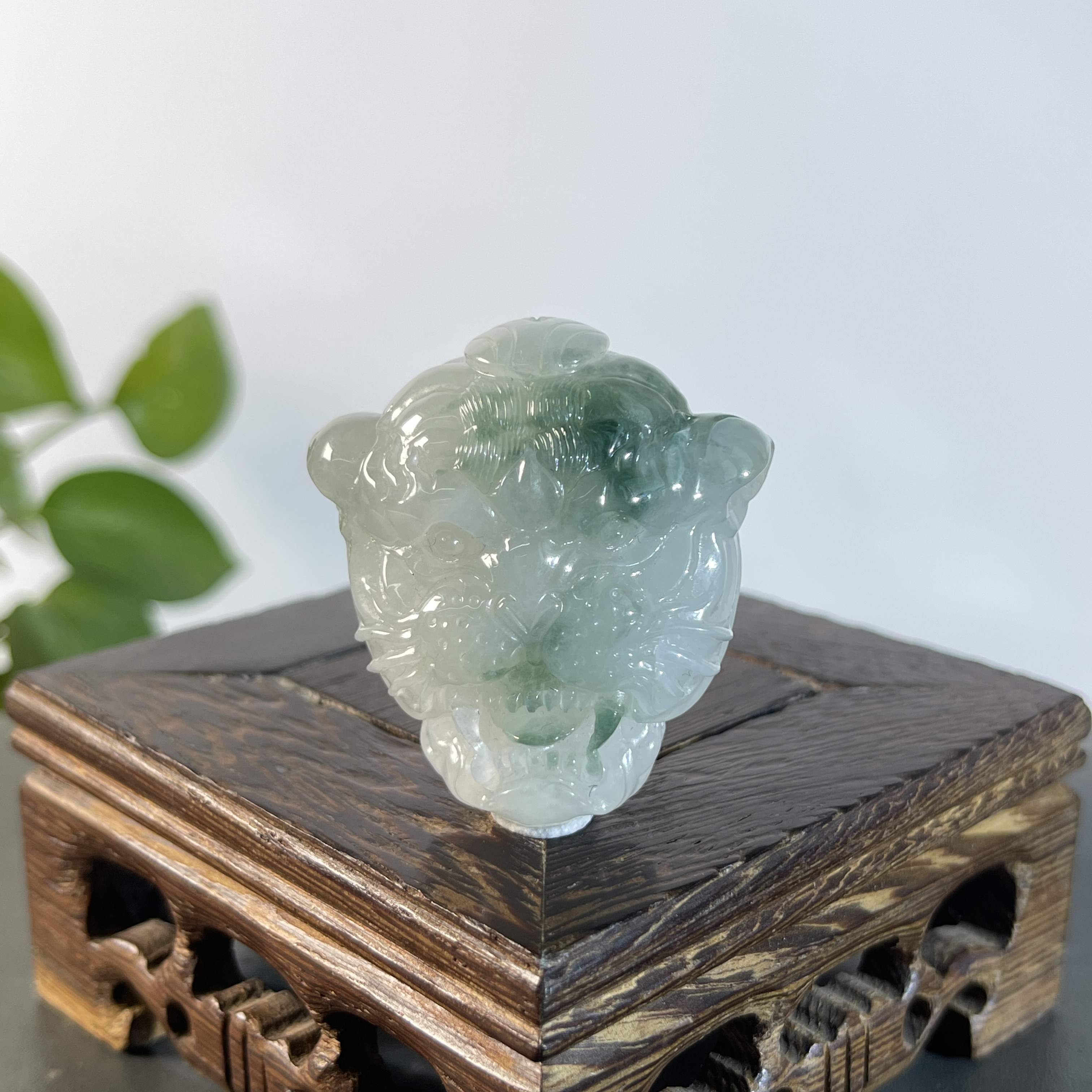 JGA18-130 天然缅甸A货翡翠 虎牌