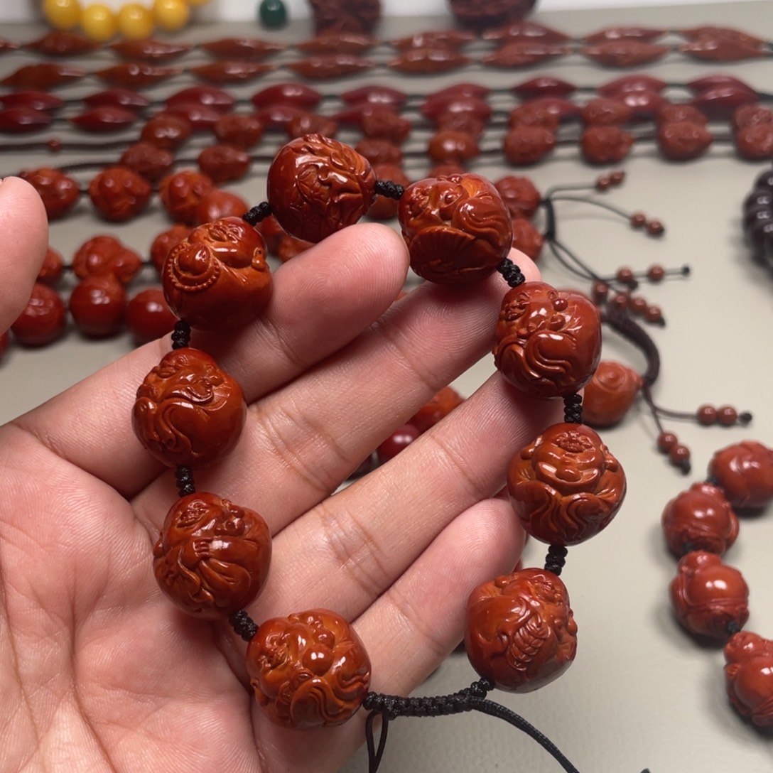 早***子橄榄核手串/手链手串