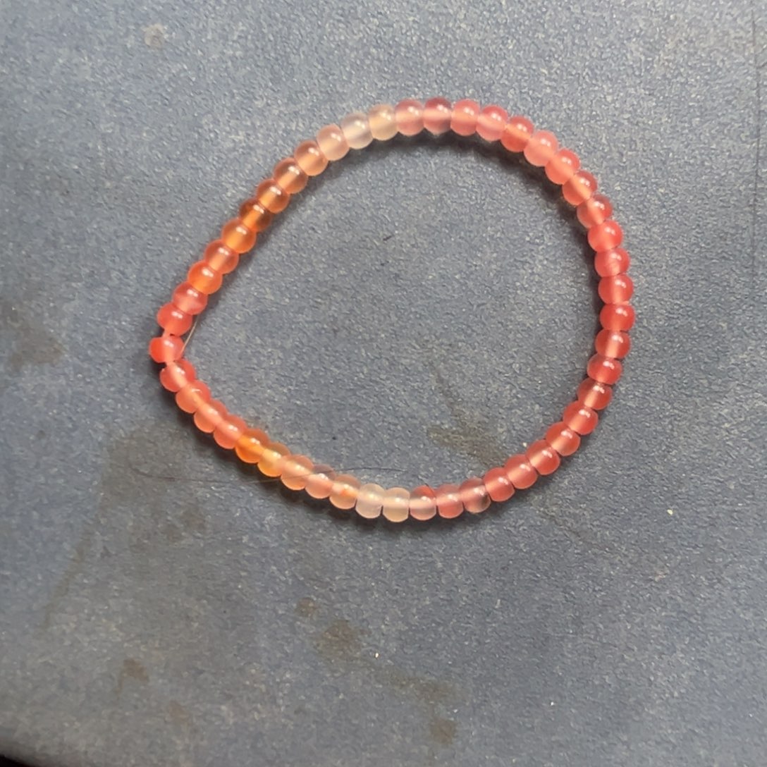 拾***术南红玛瑙未镶嵌颈饰