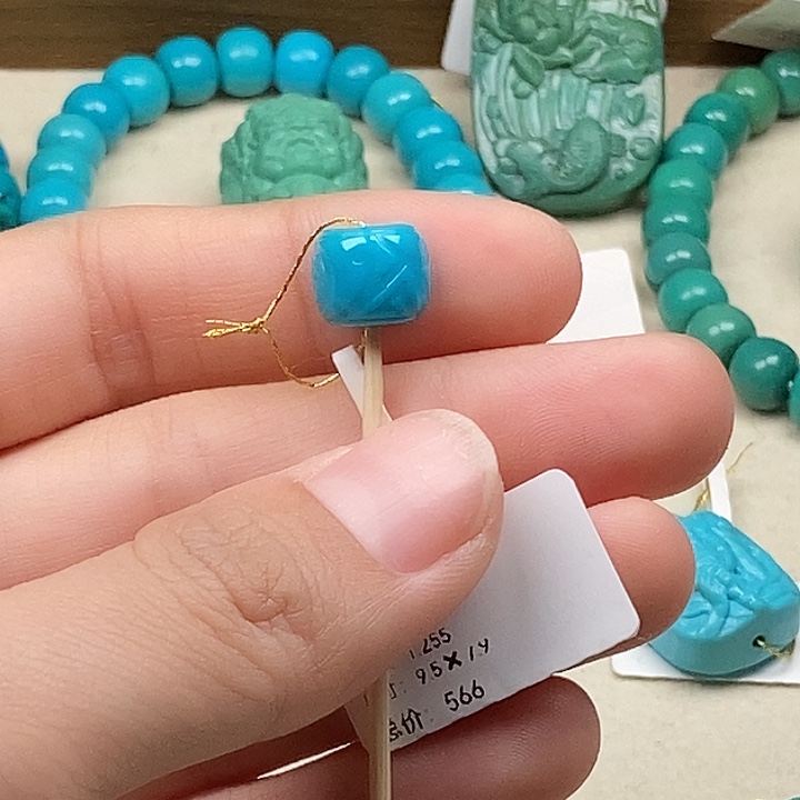 绿松石未镶嵌珠宝奇石9.5✖️7.9