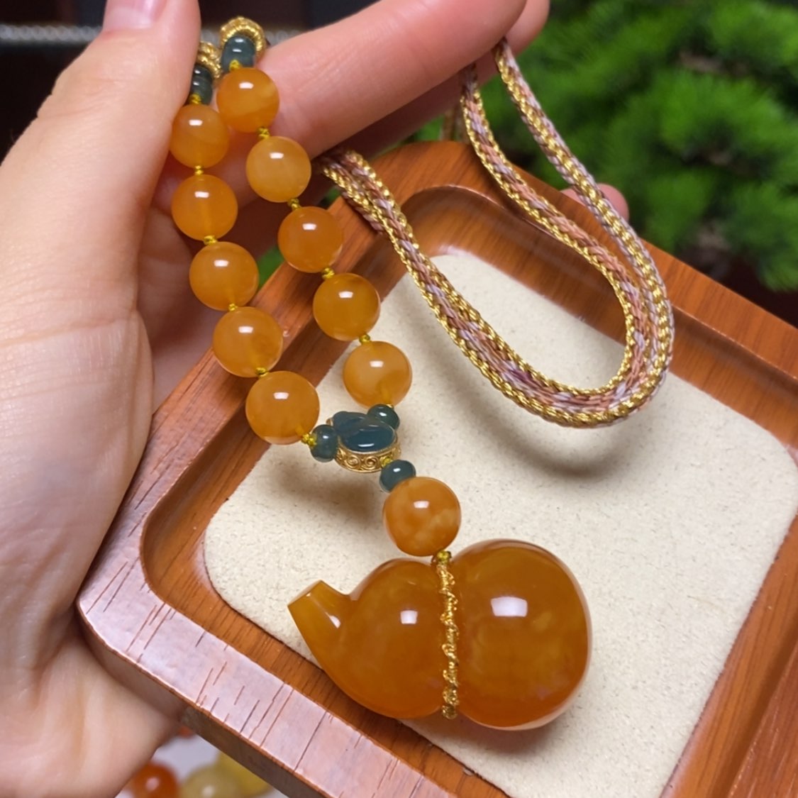 【闪购商品】蜜蜡颈饰未镶嵌项链