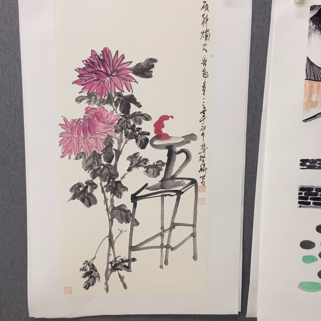 国画手寫手繪作品17