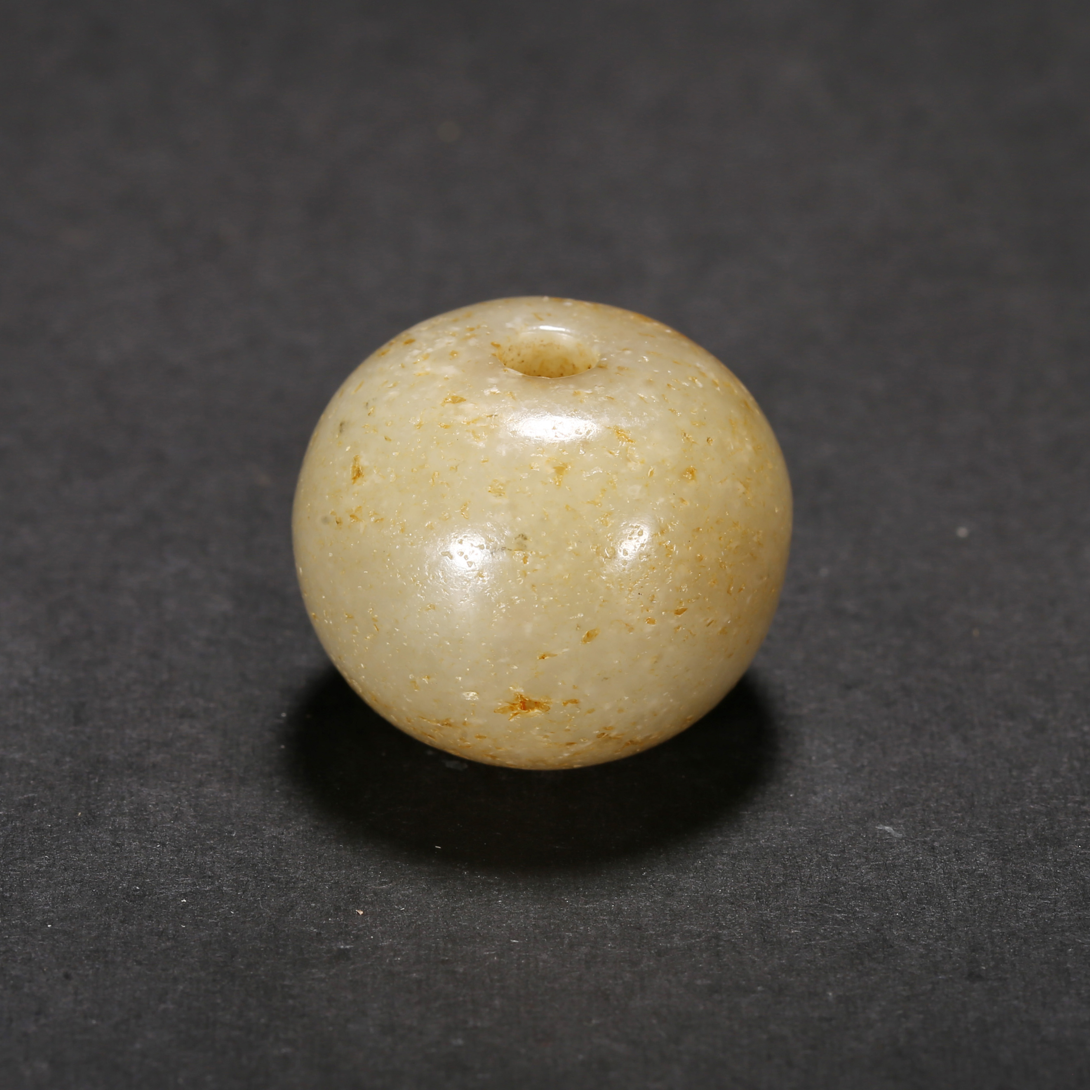 清代*白玉珠/05SBJ3812/和田玉【北京文博】