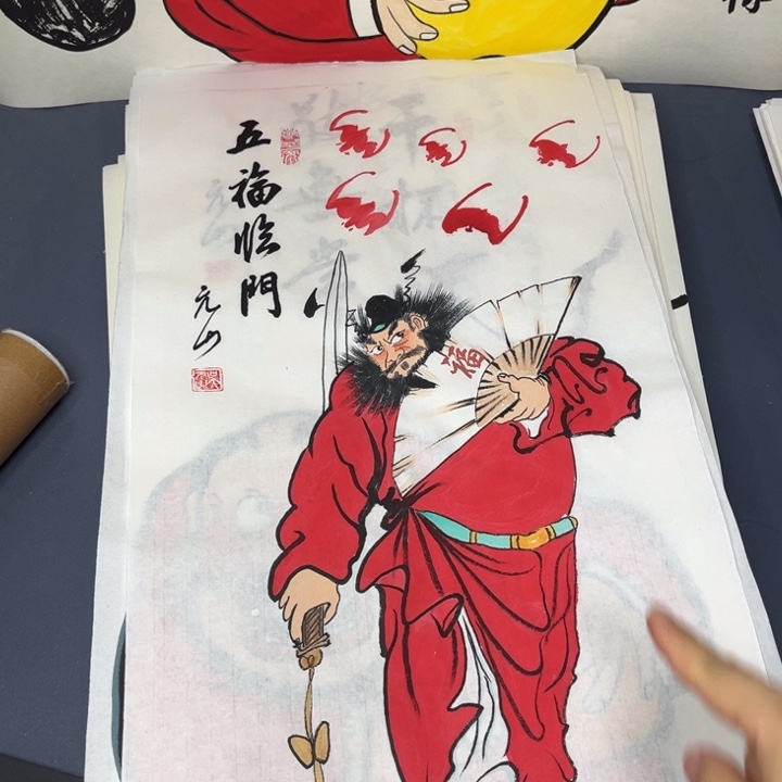 国画禅意画纯手绘作品