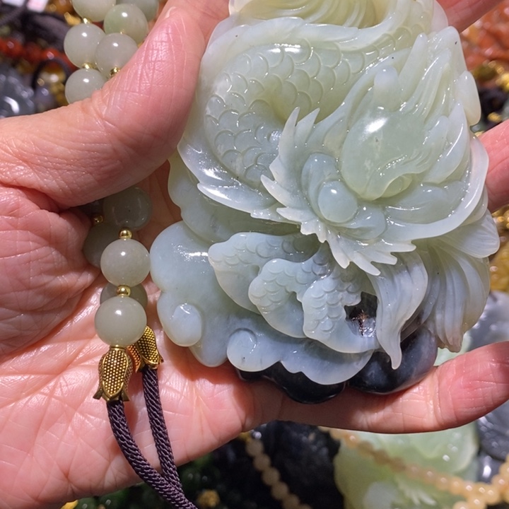 岫玉岫玉吊坠未镶嵌