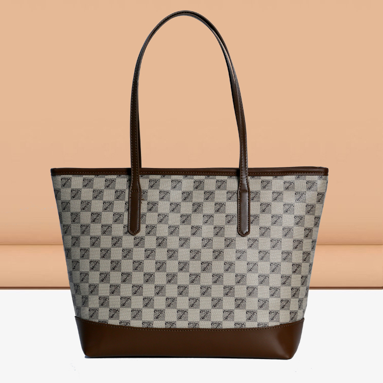 （宽30cm高29cm厚11cm)时尚百搭单肩手提包005卡其色