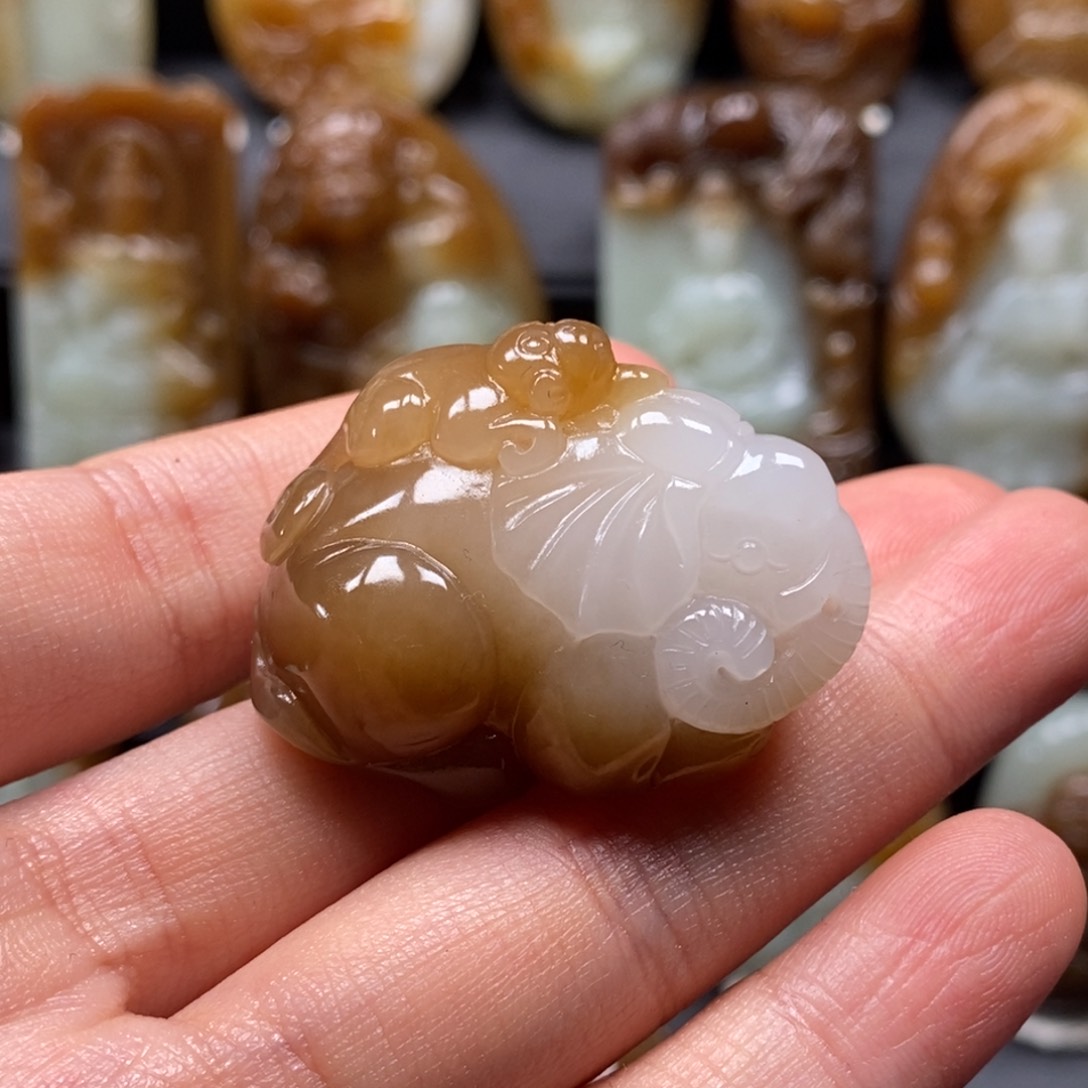 和田玉挂件未镶嵌