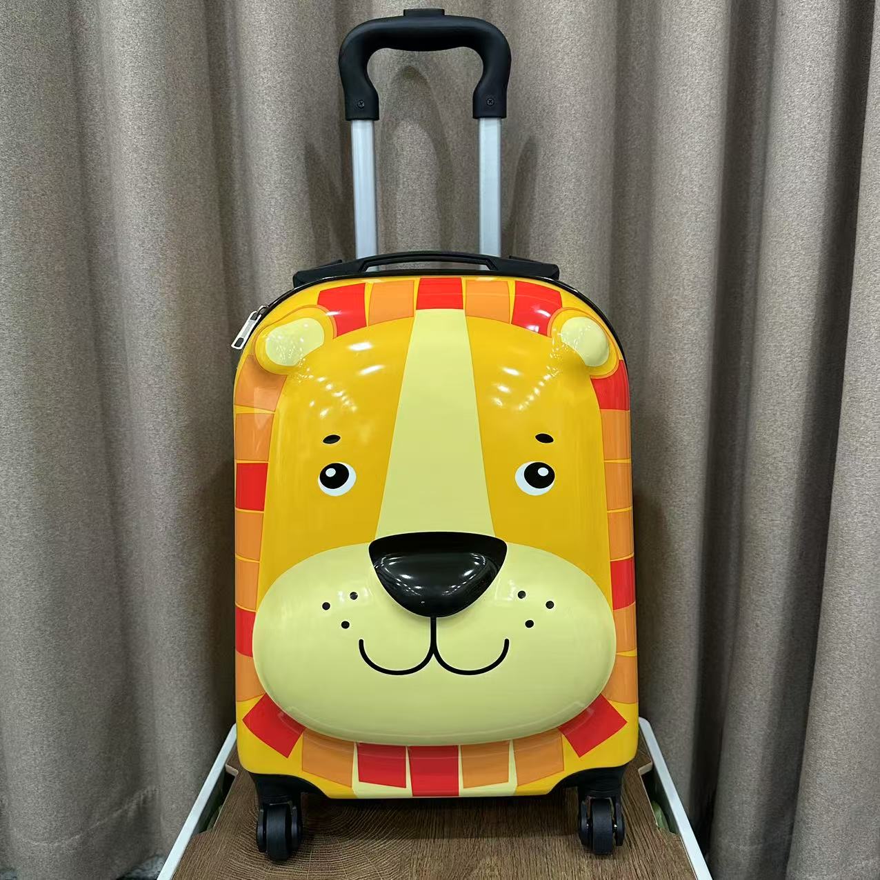 可爱卡通狮子万向轮拉杆箱旅行箱可定制密码箱
