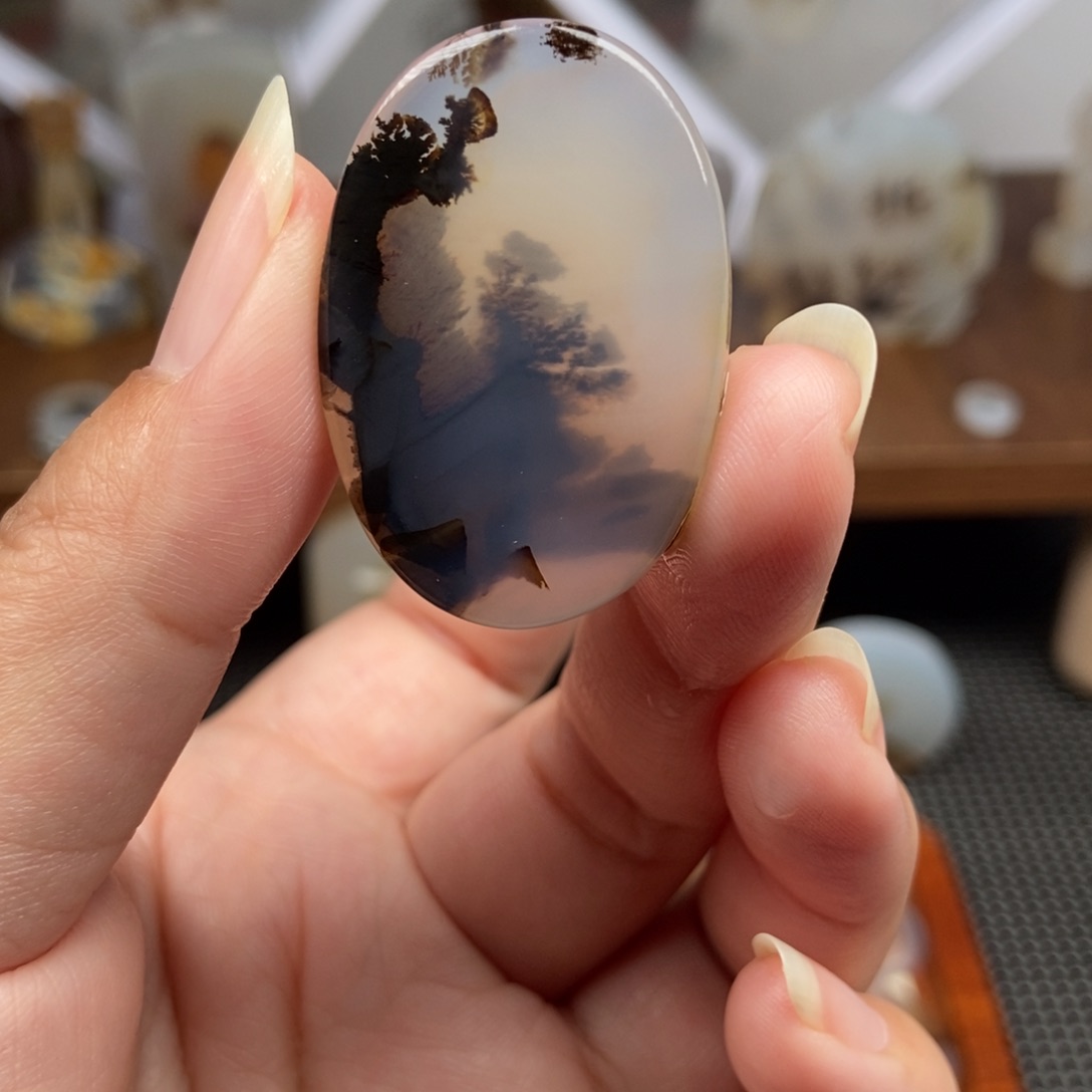 玛瑙/玉髓吊坠(不含链)未镶嵌