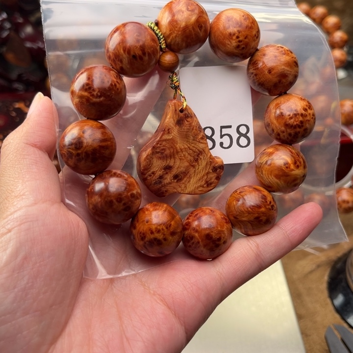 柏木（崖柏）手串/手链20金刚骨料