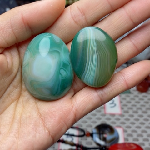 未镶嵌玛瑙/玉髓珠宝奇石友*人打孔不退不换