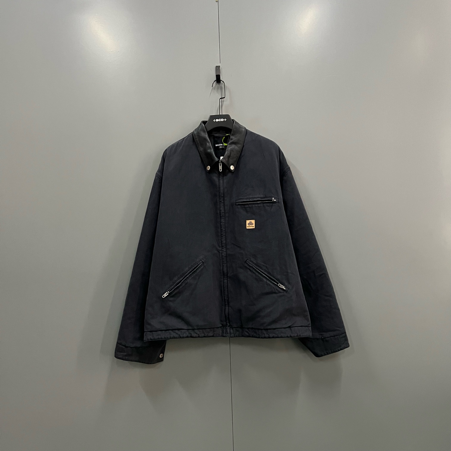 未使用 Balenciaga/巴黎世家 y1 字母贴标长袖夹克 48码 611780