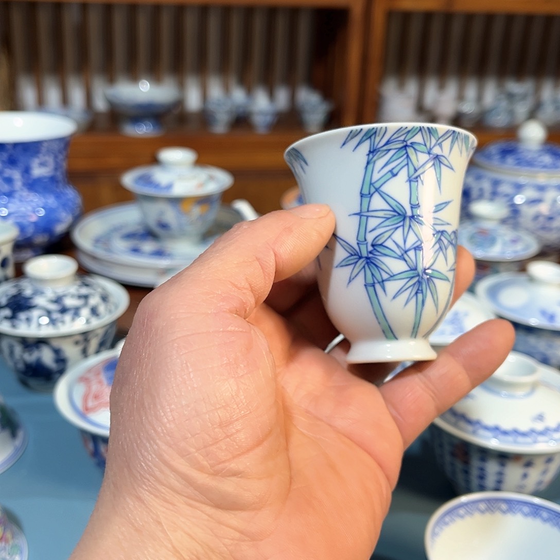 錡镇堂手工手绘杯