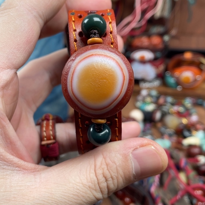 玛瑙/玉髓手链未镶嵌