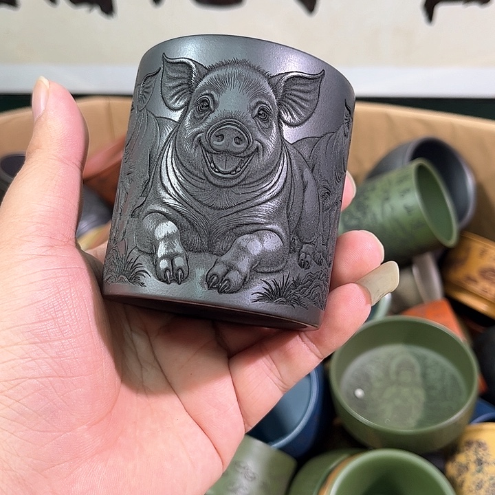 茶杯紫砂全手工紫砂主人杯