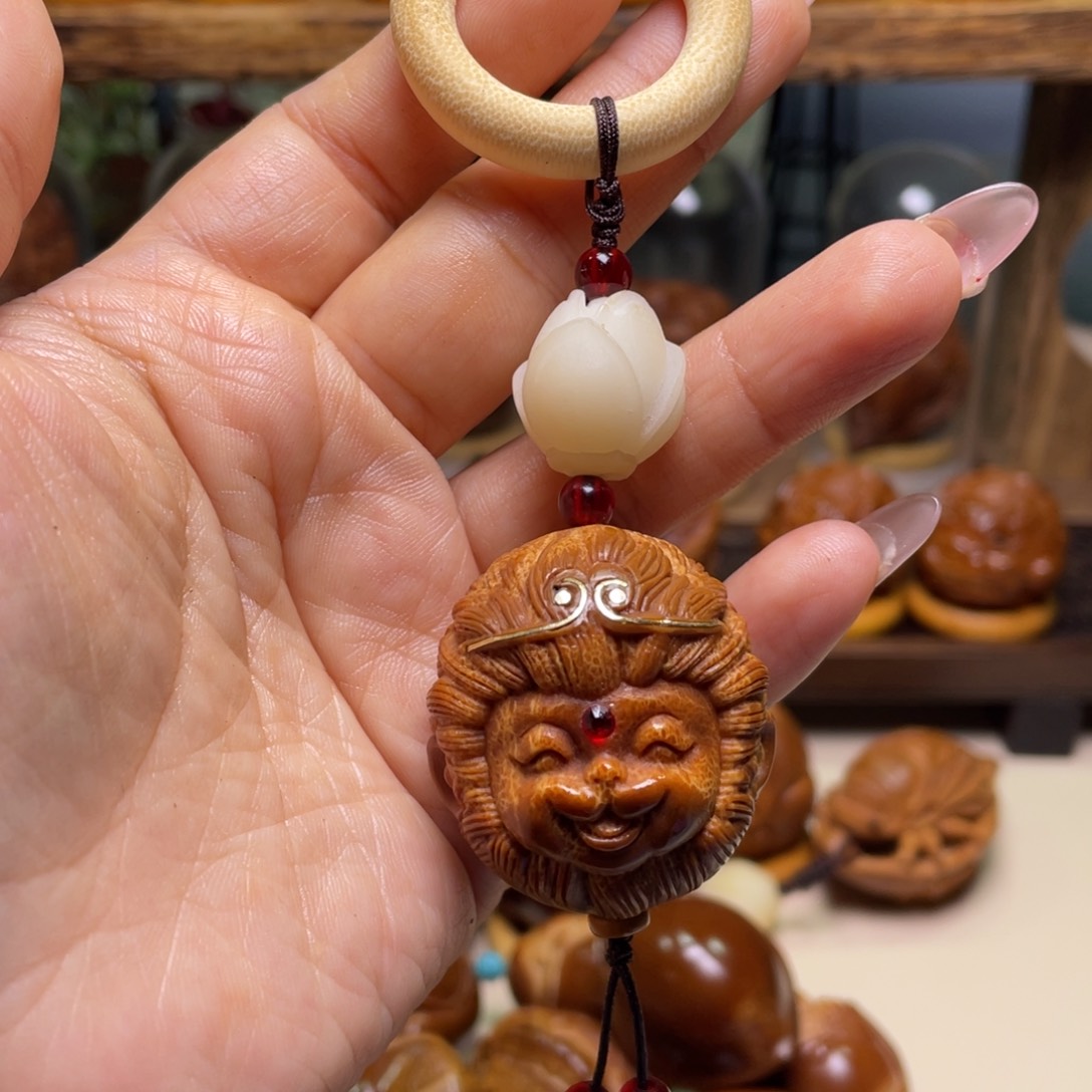 佛螺菩提吊坠小圣手把
