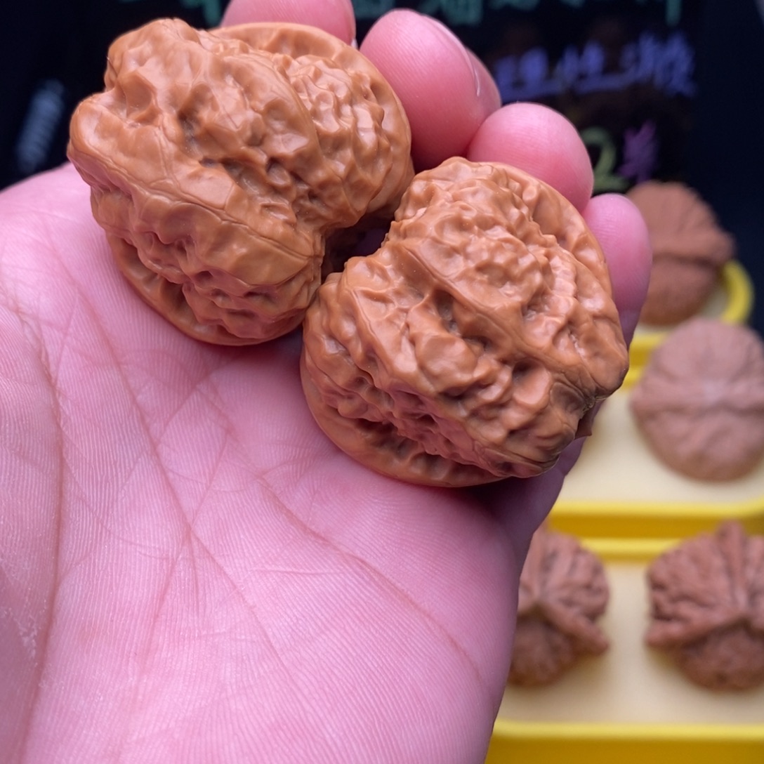 桃核吊坠三角蛙尺寸39