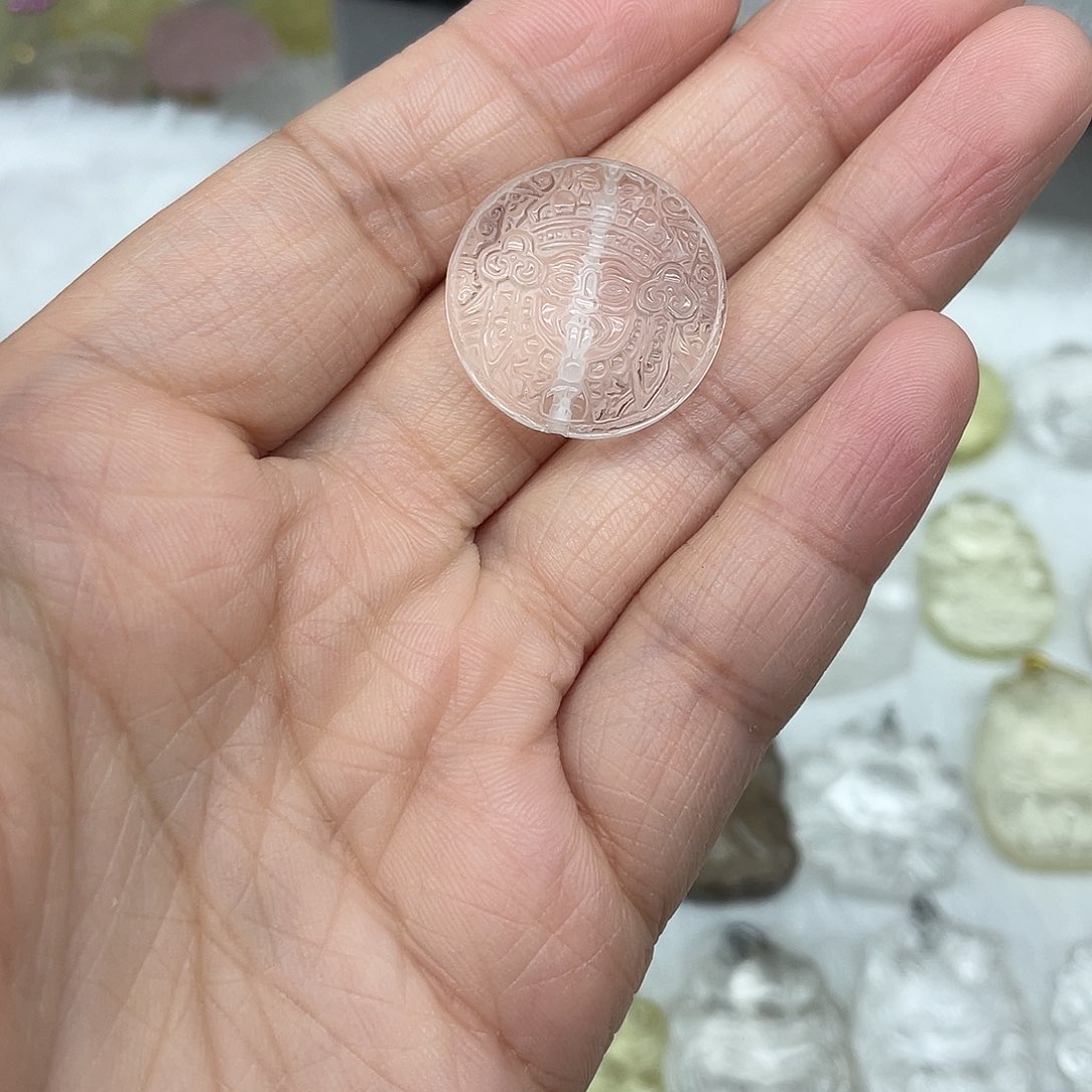 水晶吊坠配件未镶嵌