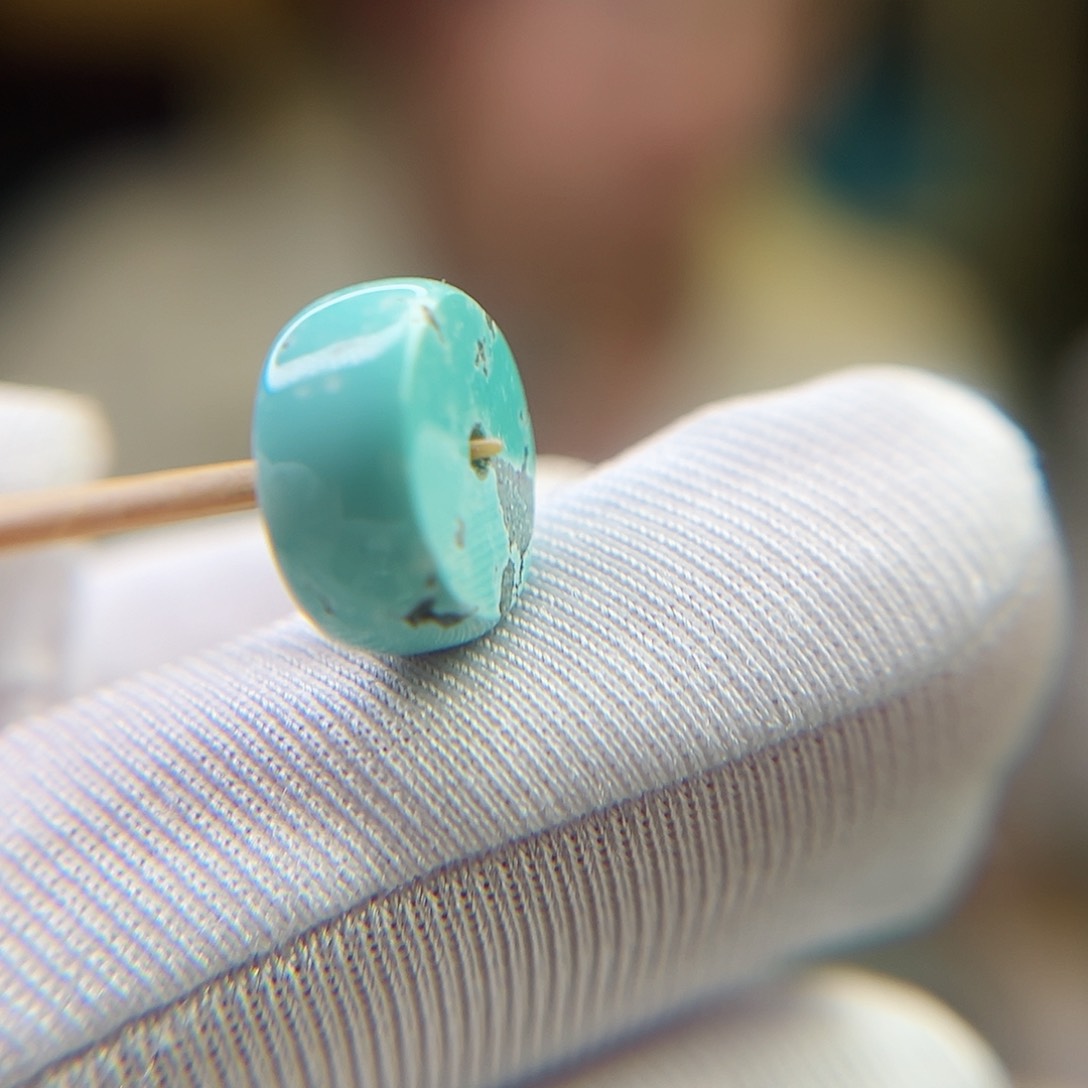 绿松石珠宝奇石未镶嵌12.5