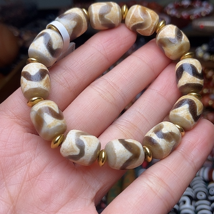 玛瑙/玉髓未镶嵌手链