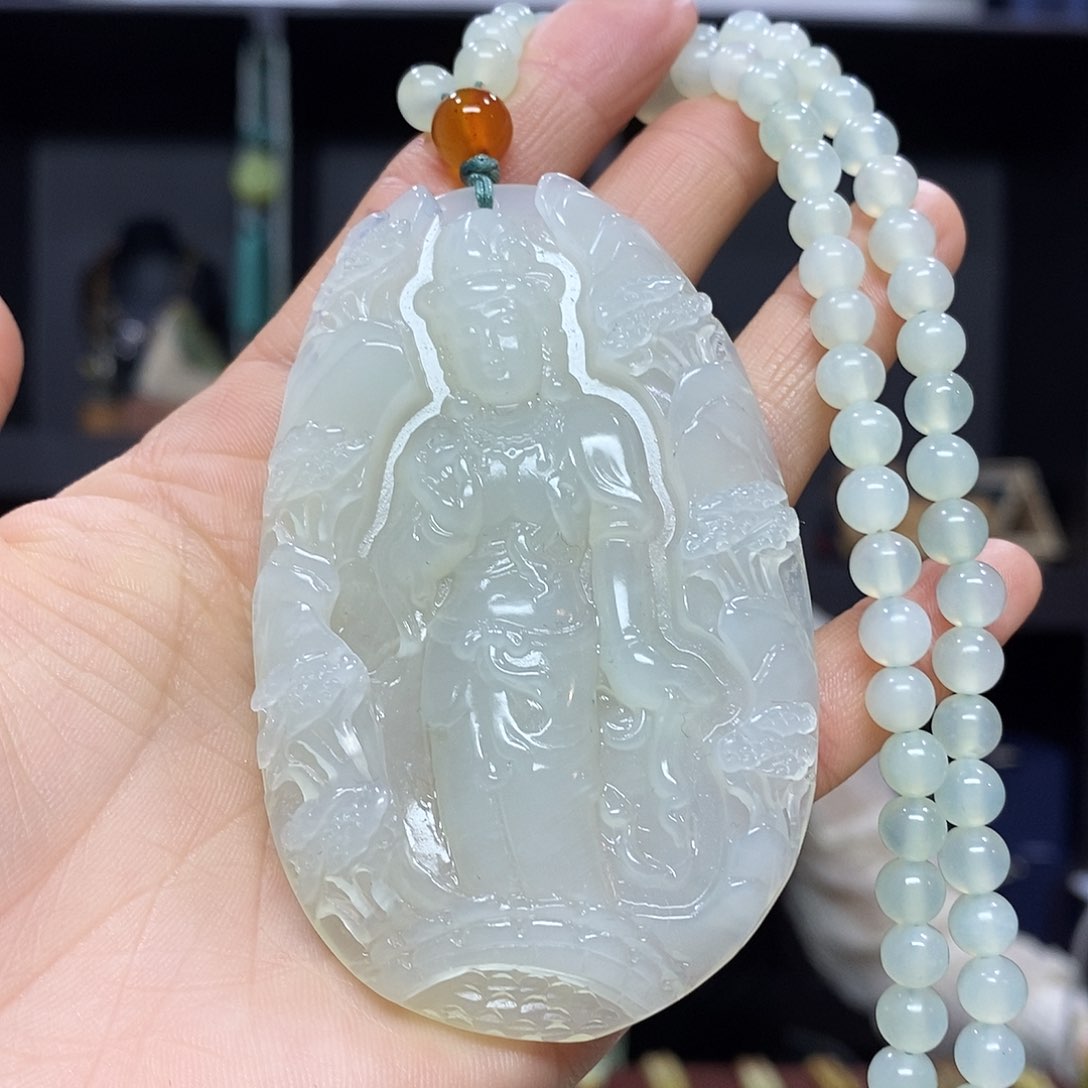 岫玉挂件吊坠未镶嵌