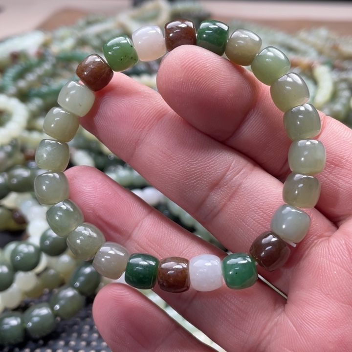 和田玉手链未镶嵌