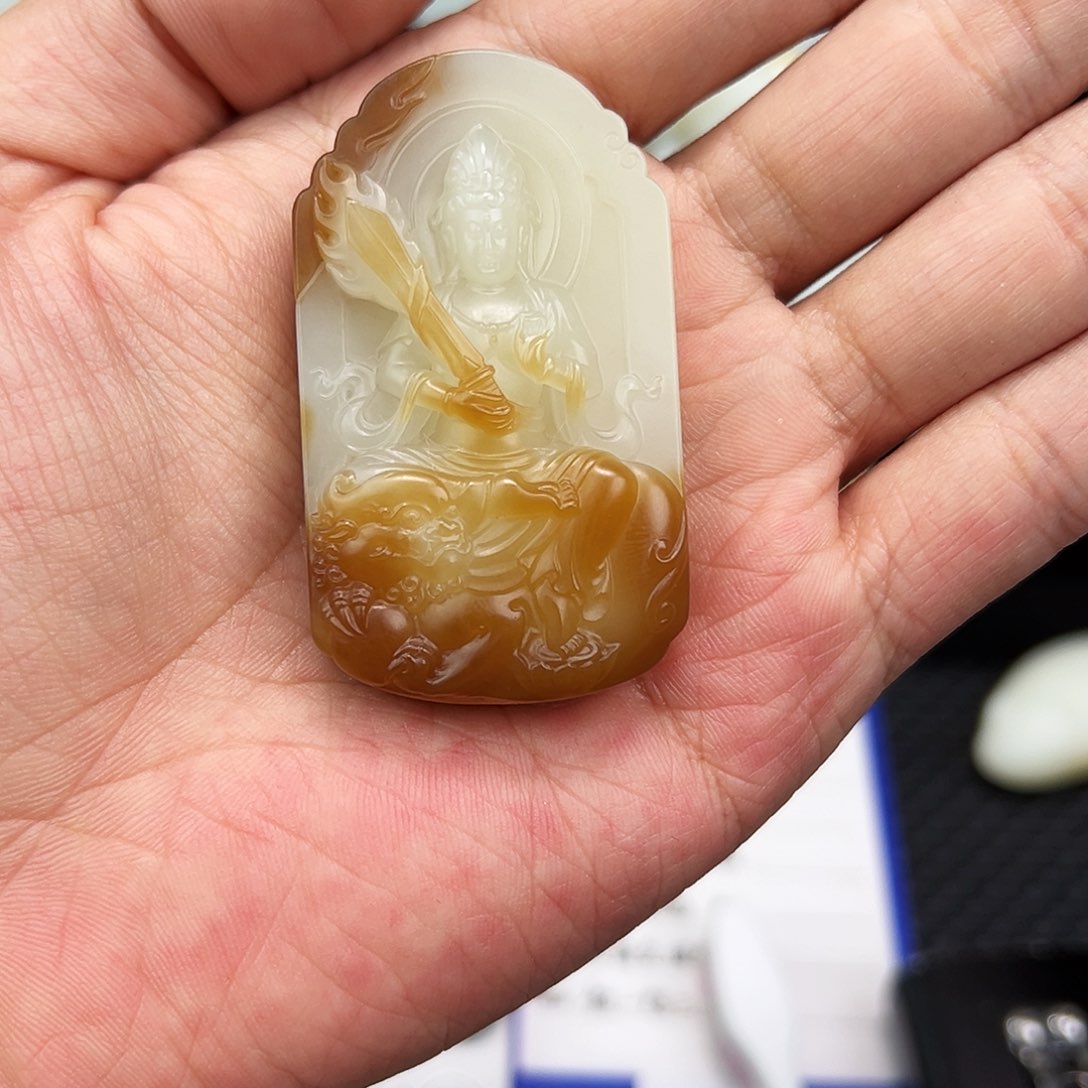 和田玉手链未镶嵌净*