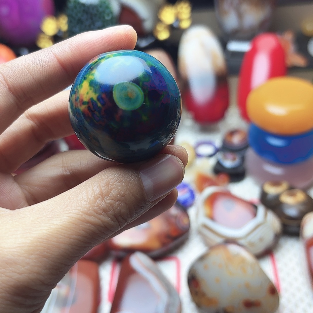 雅***歌玛瑙/玉髓未镶嵌珠宝半成品