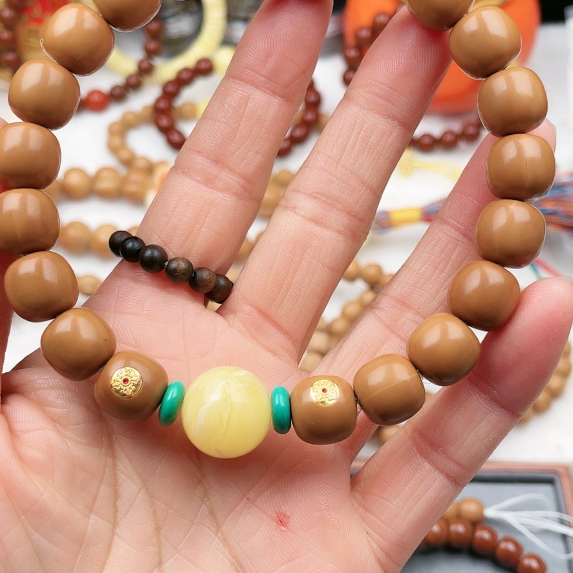 【闪购商品】手串猴头核桃鎏*猴头核桃精品配饰