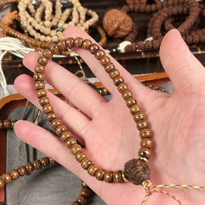 金刚菩提吊坠紫金鼠金腰带手持