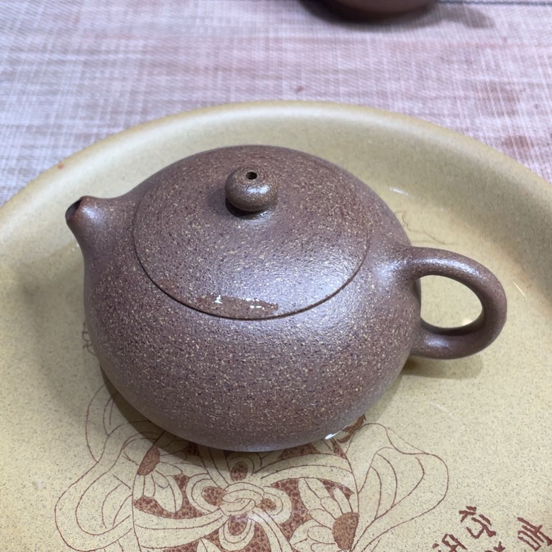 紫砂茶壶胖*宜兴紫砂原矿紫砂壶