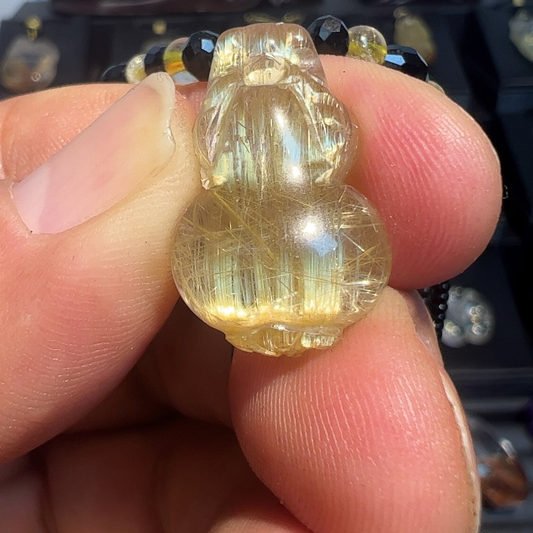 水晶未镶嵌颈饰吊坠